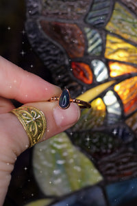 Black Opal Ring