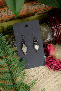 Moss Agate Earrings II 🌿