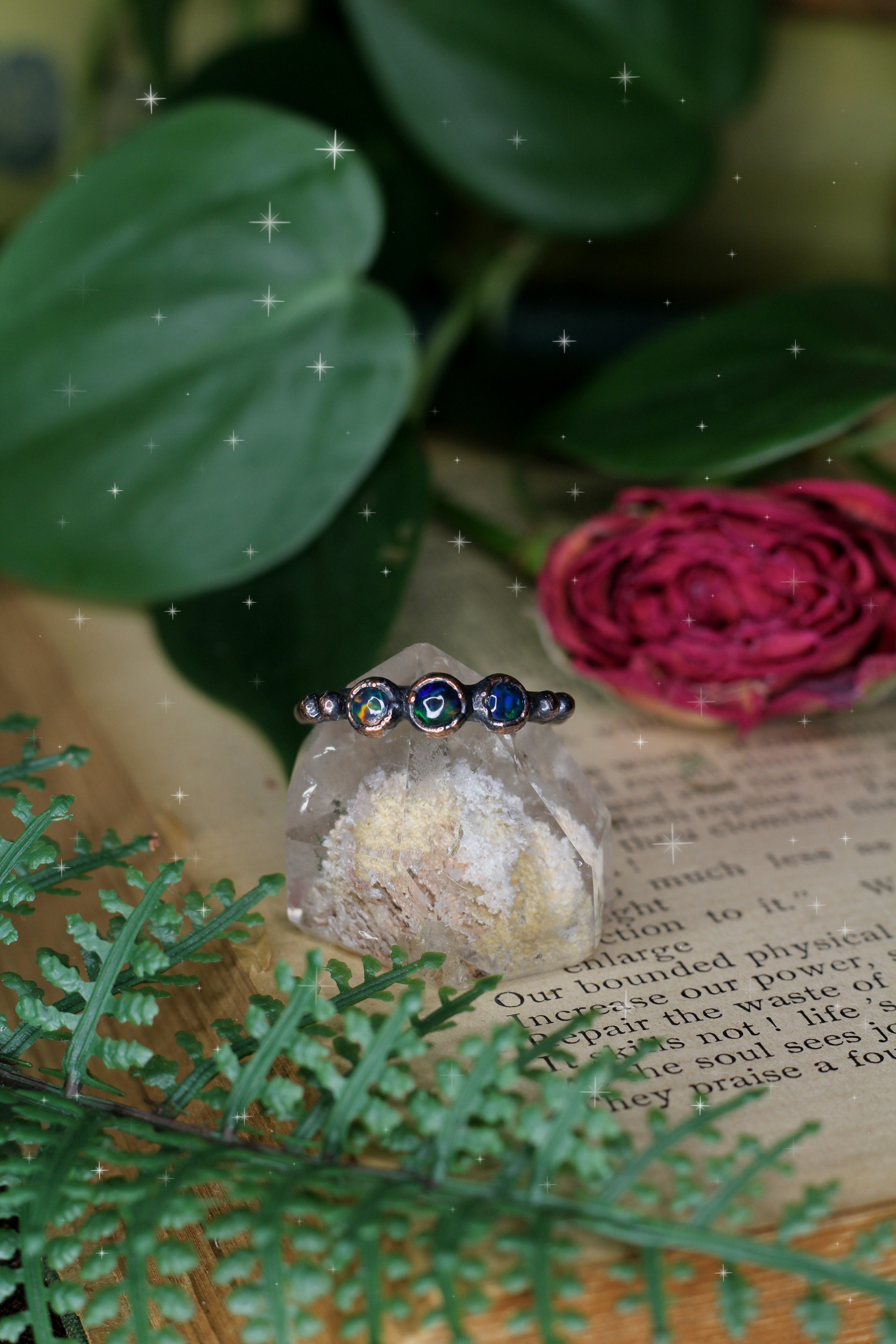 Black Opal Ring II