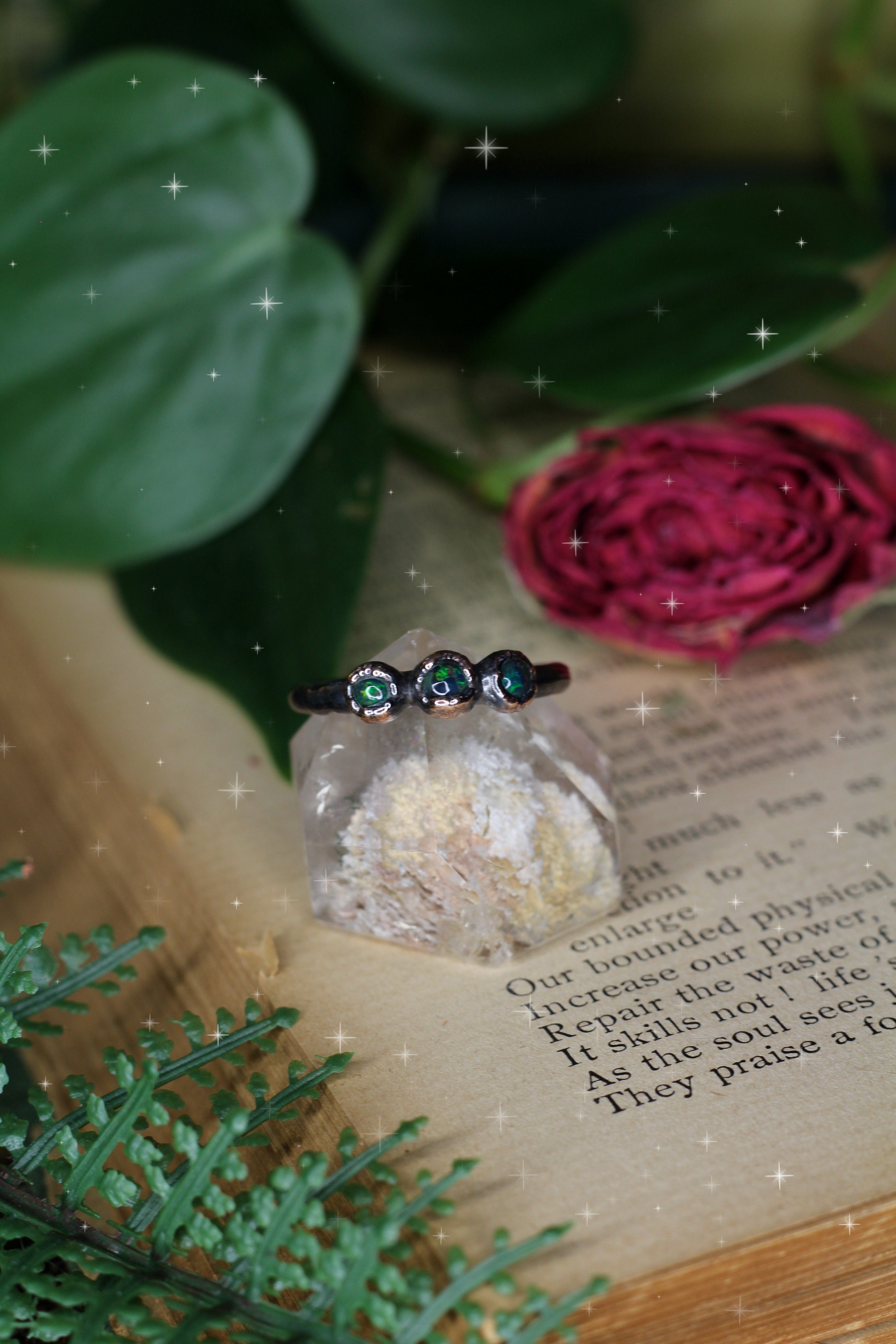 Black Opal Ring I