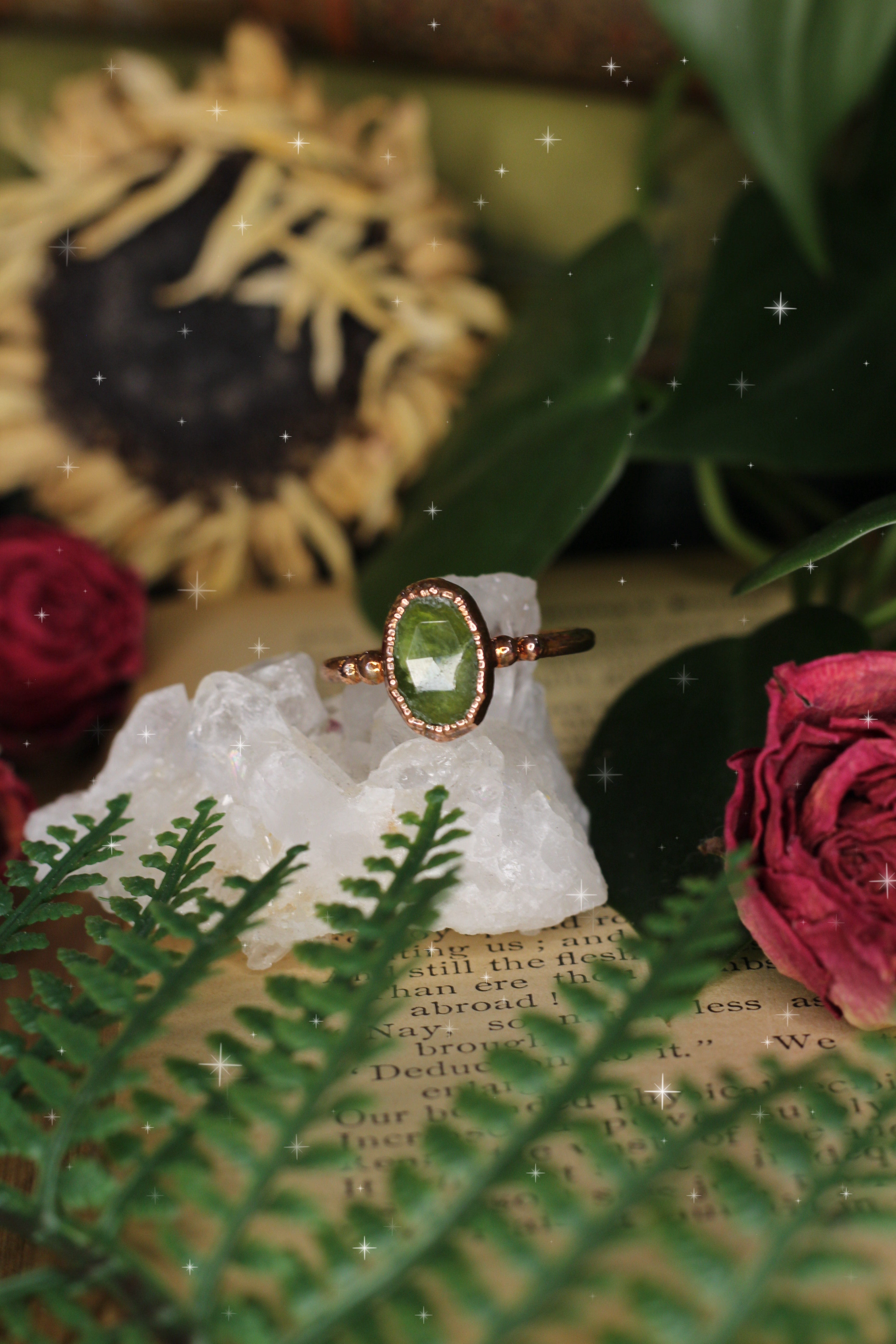 Vesuvianite Ring