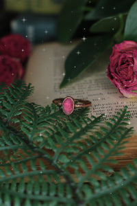 Rhodolite Garnet Ring