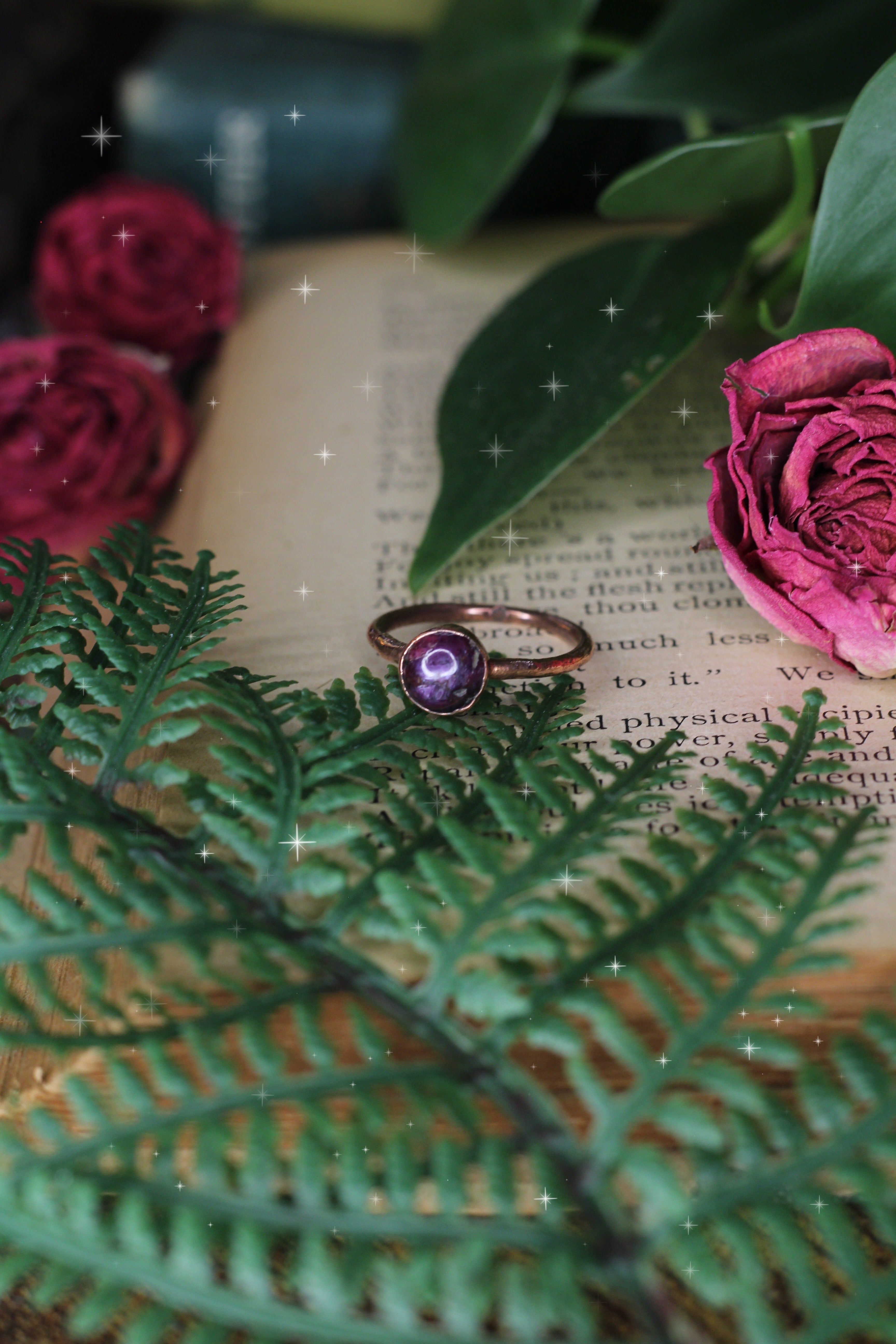 Mini Star Ruby Ring