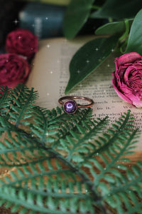 Mini Star Ruby Ring