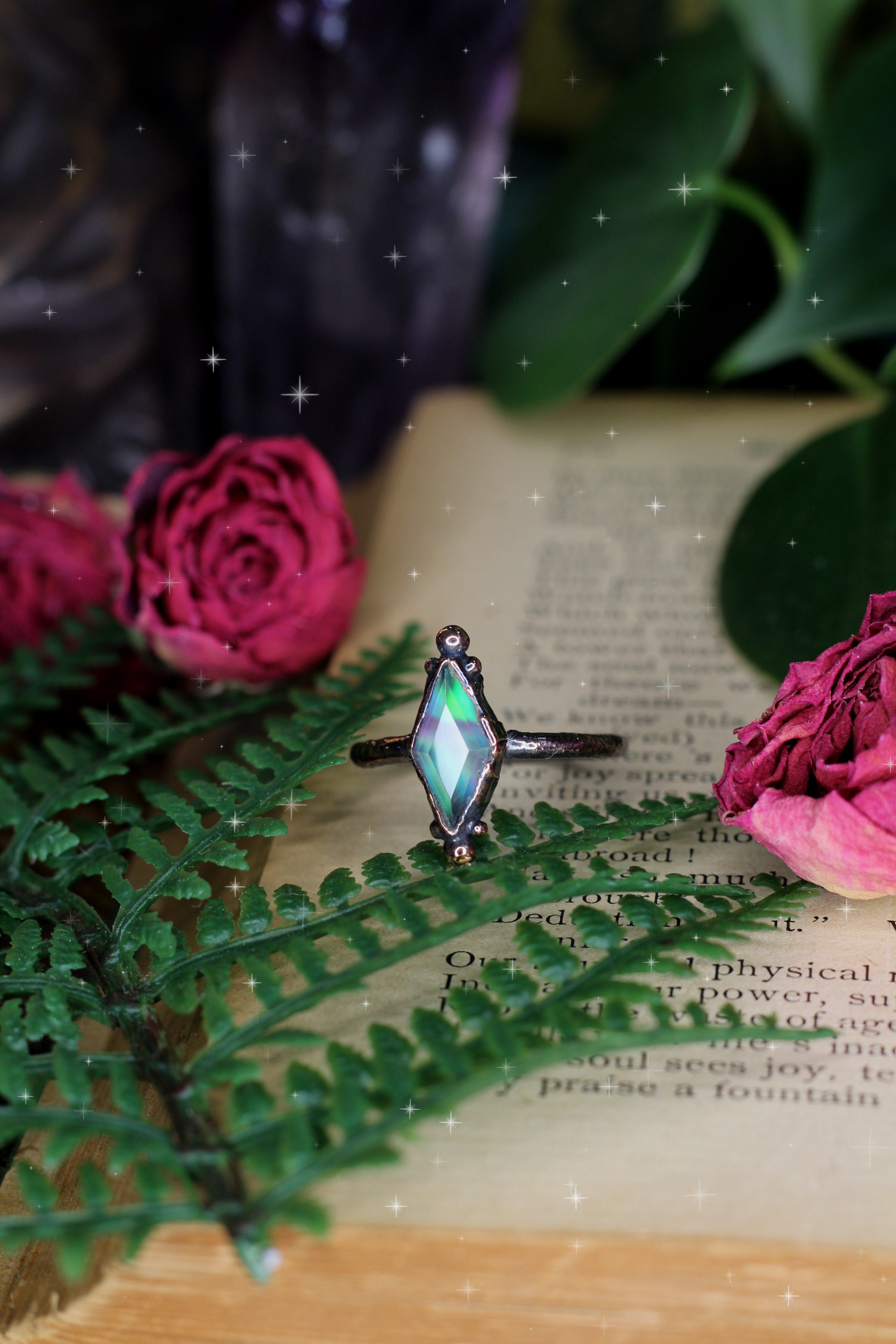 Aurora Opal Ring