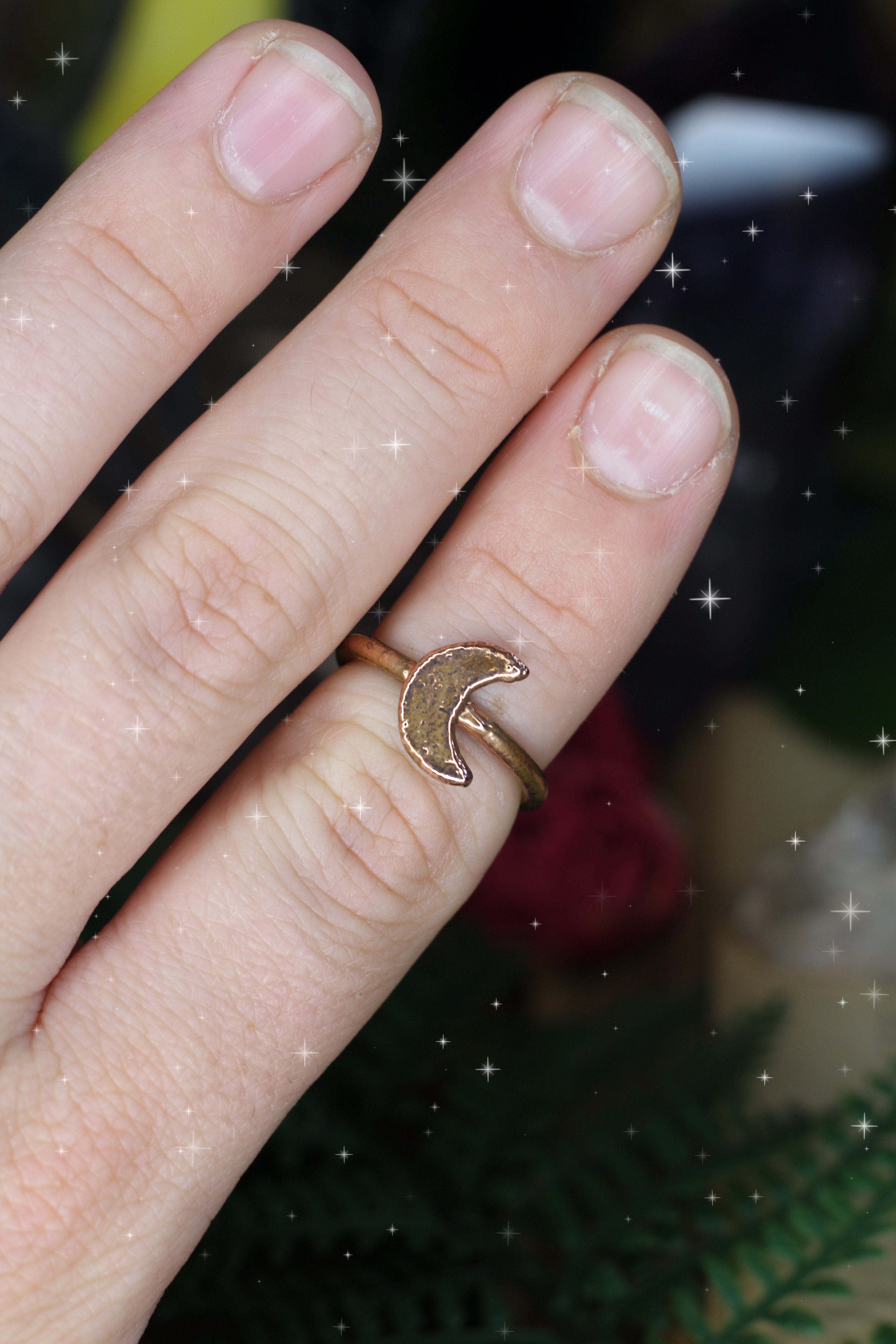 Crescent Moon Ring