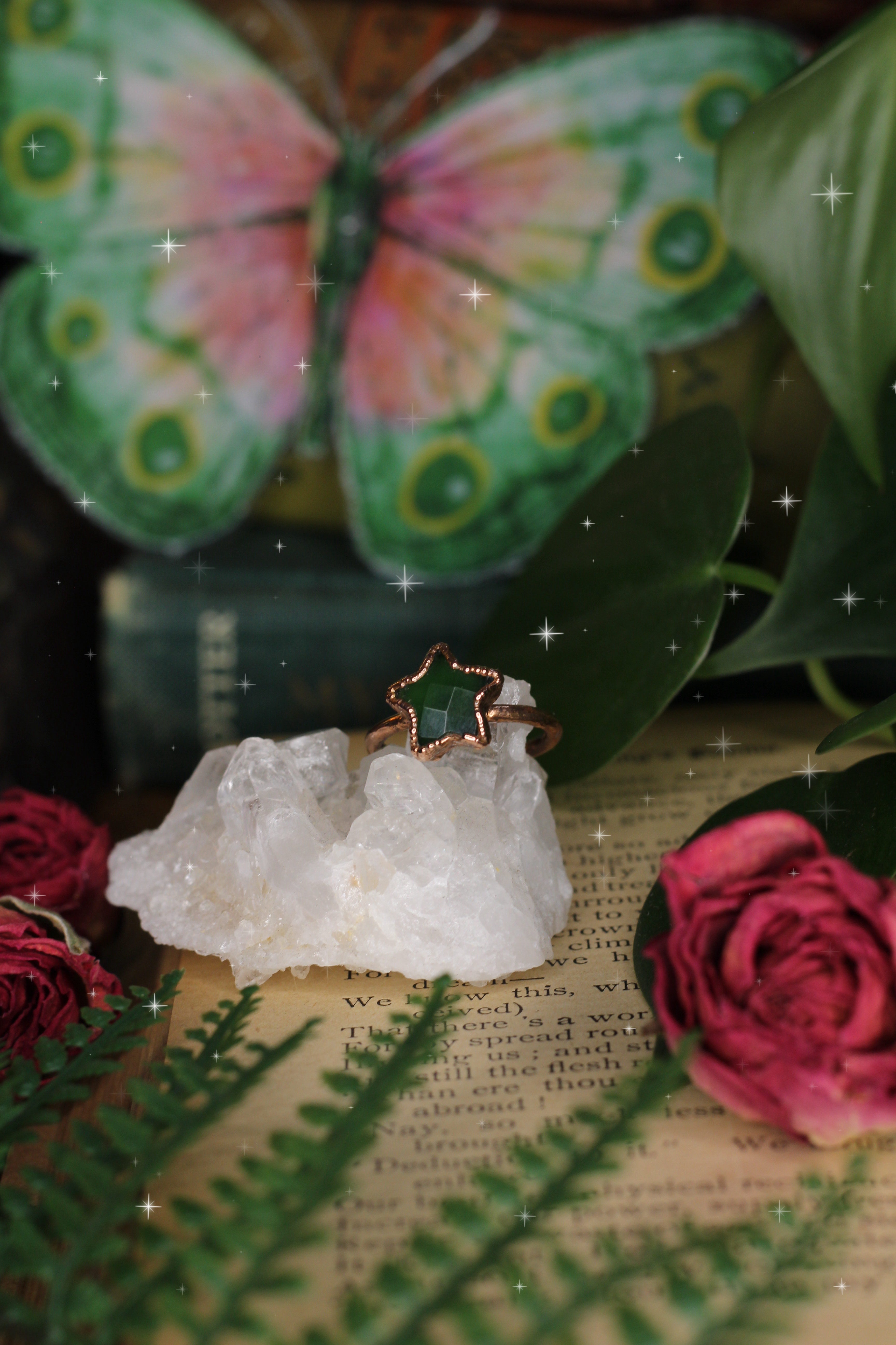 Serpentine Star Ring