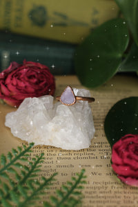 Lavender Spinel Ring