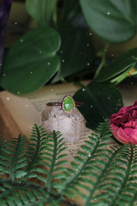 Grosular Garnet Ring