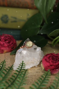 Faceted Citrine Ring