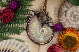 Celestial Ammonite Necklace