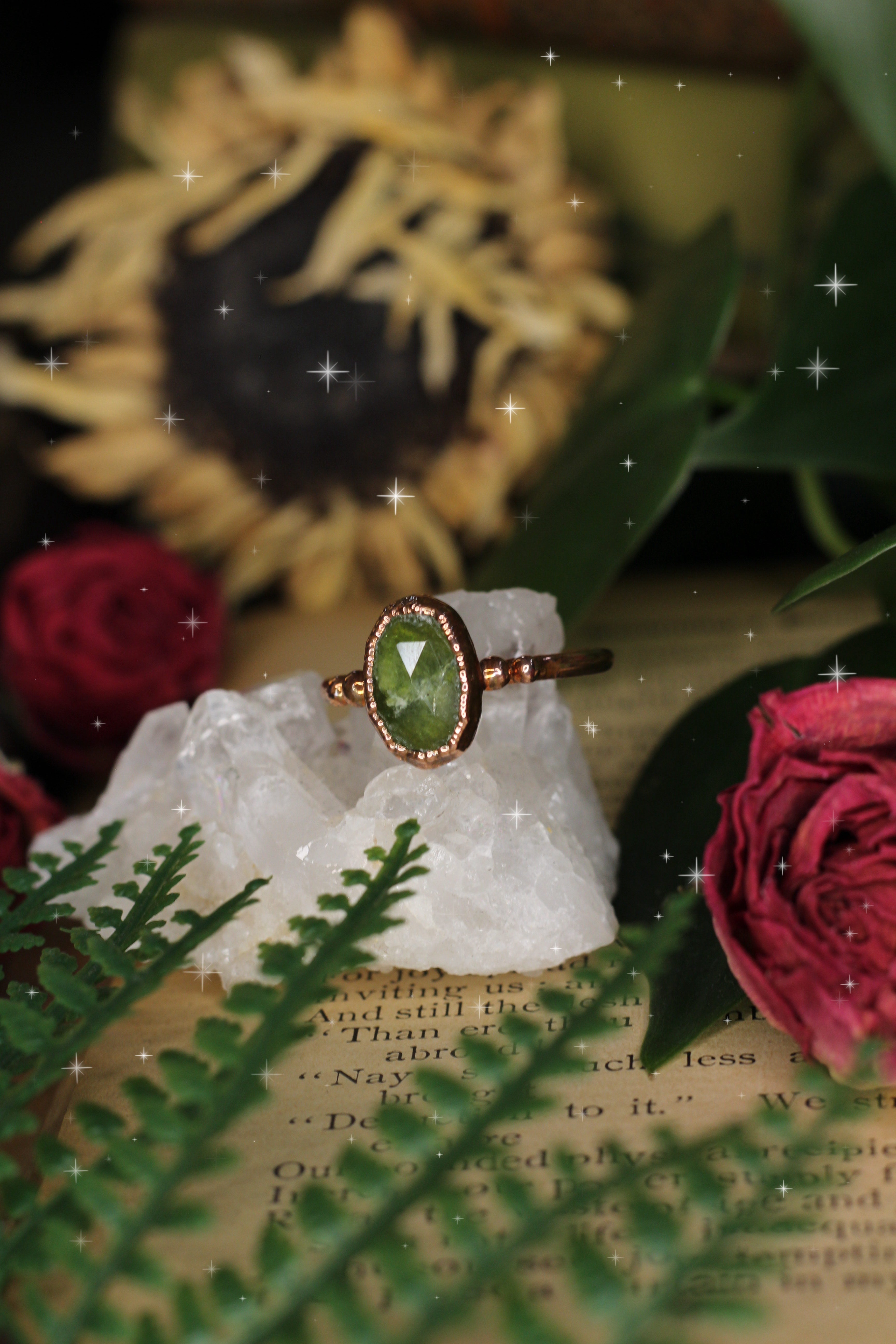 Vesuvianite Ring