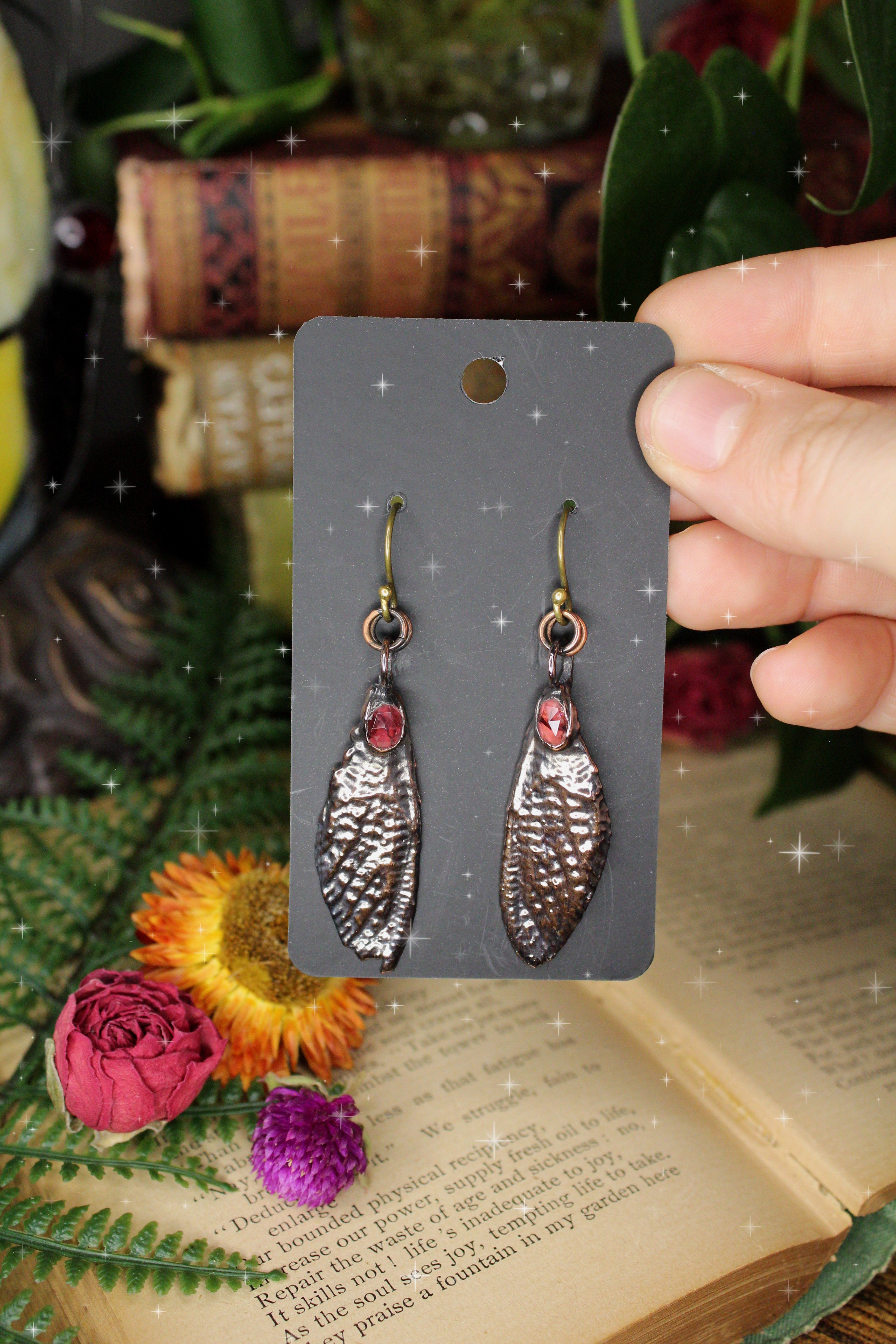 Faerie Wing Earrings II