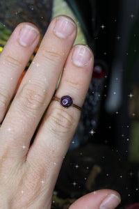 Mini Star Ruby Ring