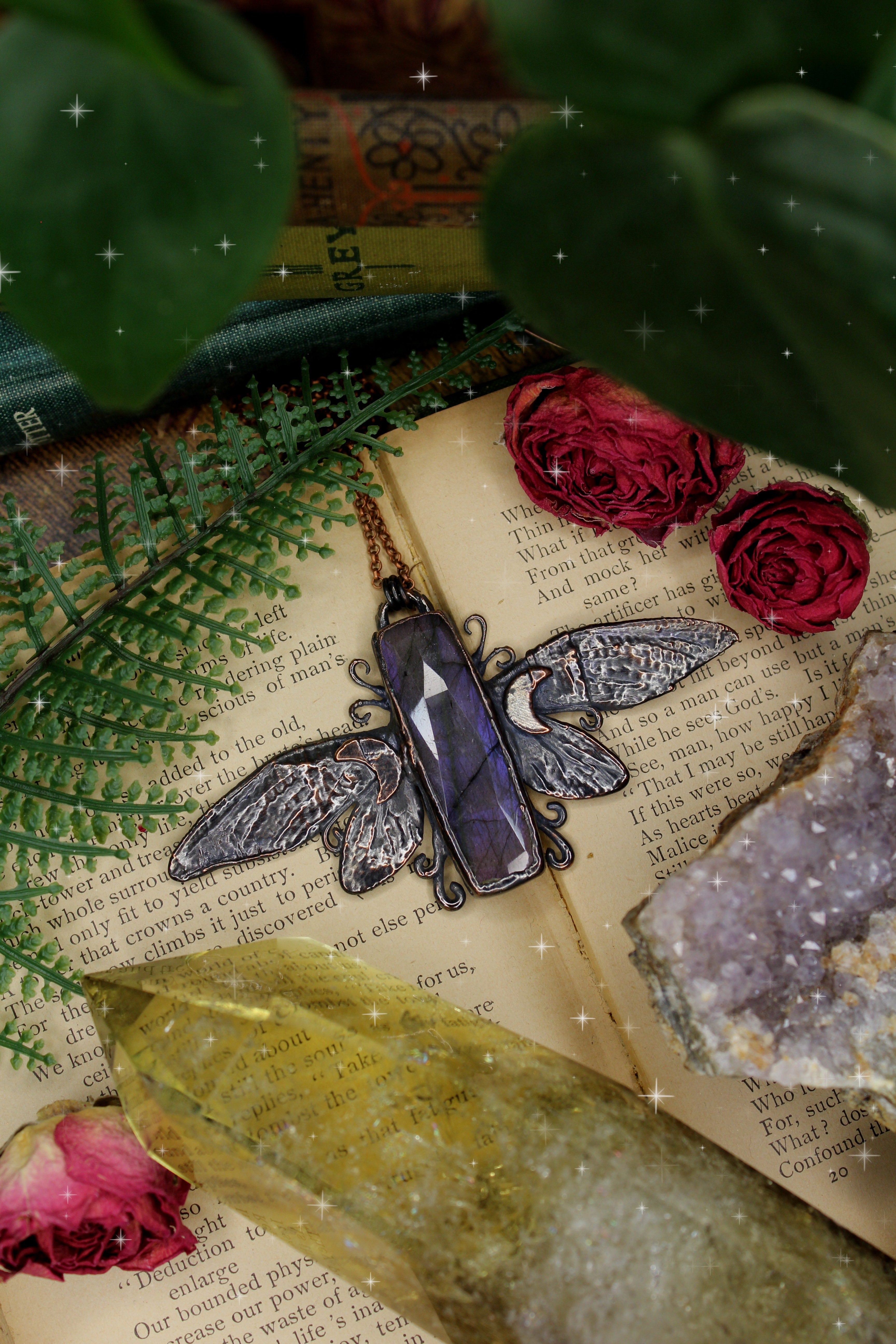 Purple Labradorite Fairy 💜🧚
