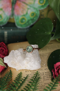 Mint Kyanite Ring
