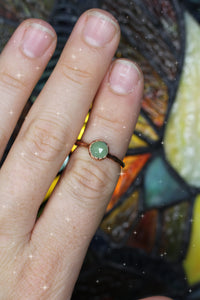 Mini Grosular Garnet Ring