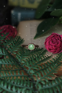 Grosular Garnet Ring