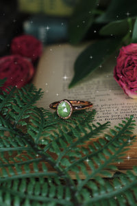 Grosular Garnet Ring